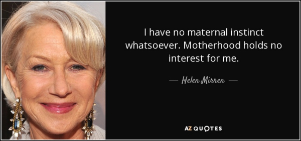 Not many people will feel this way about Motherhood...